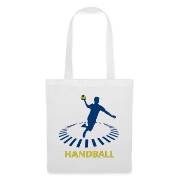 Handball - Sac en tissu - blanc - Devant