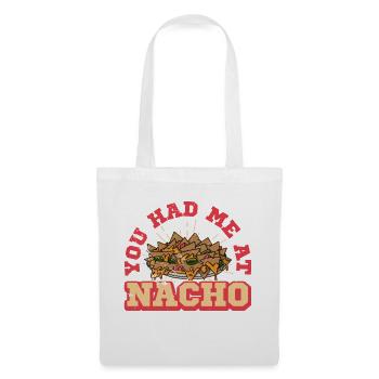 Mexico Nachos Jalapenos Cheese Mexican cuisine - Stoffbeutel - Weiß - Vorne