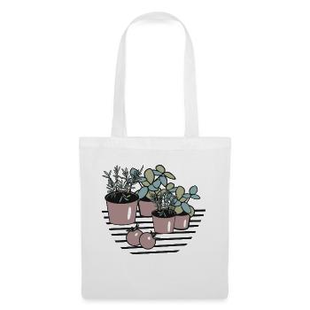 Herb garden - Tote Bag - white - Front