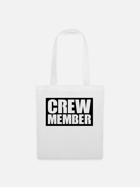 Crew Member - Tote Bag - white