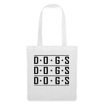 Hund Chien - Sac en tissu - blanc - Devant