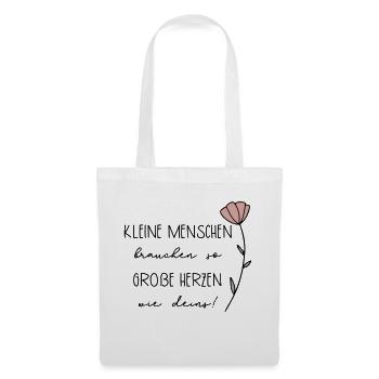 Geschenk für Pädagogin - Stoffbeutel - Weiß - Vorne