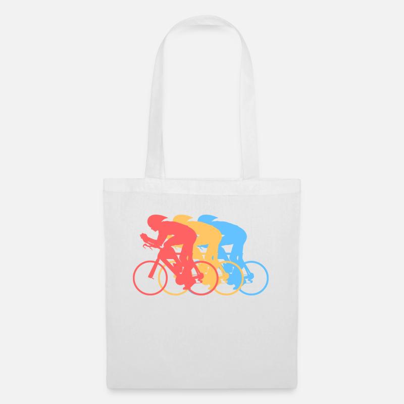 Fahrrad - Stoffbeutel - Weiß