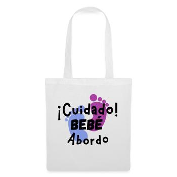 Care! Baby on board - Tote Bag - white - Front