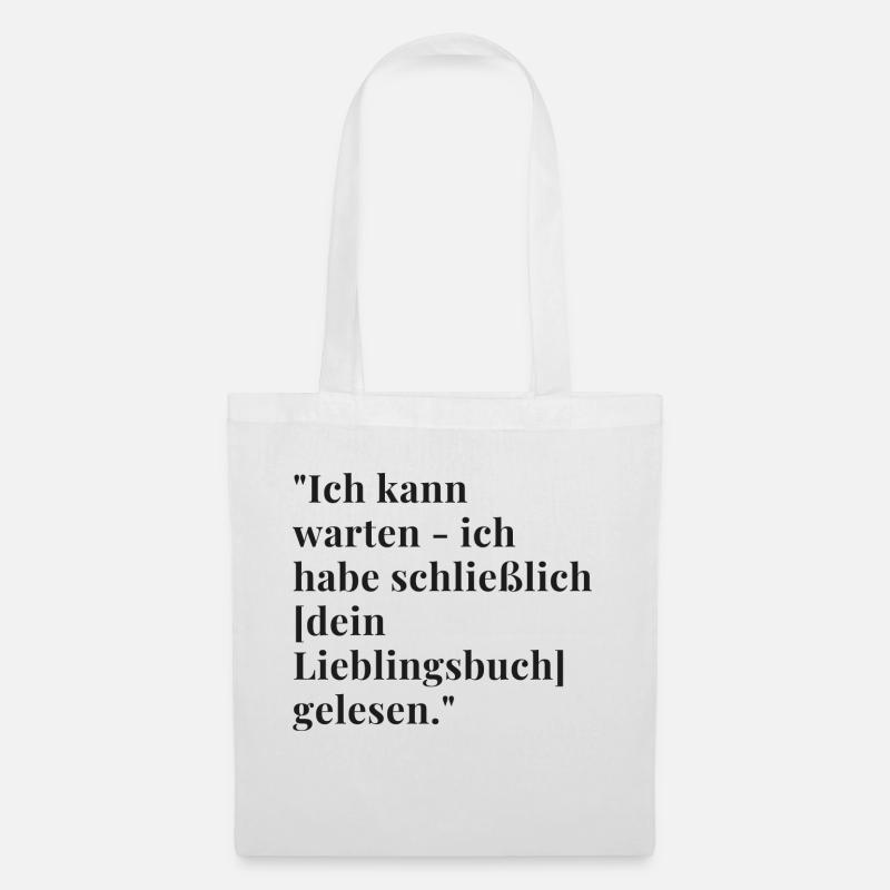 Popkultur und Referenzen - Stoffbeutel - Weiß