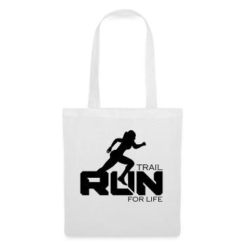 Laufen Trail Run For Life - Stoffbeutel - Weiß - Vorne