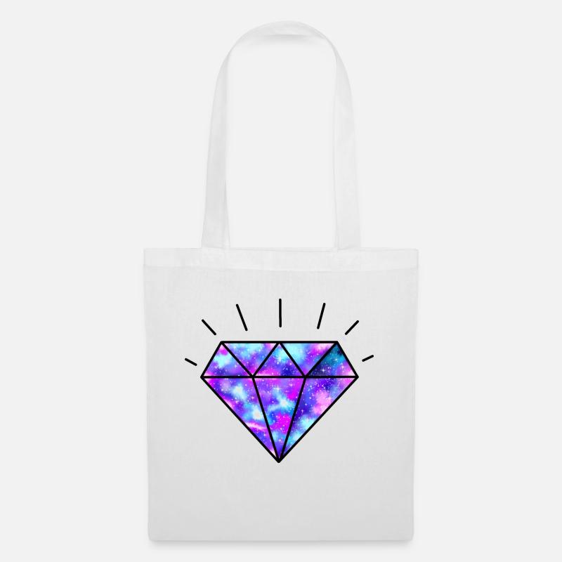 GALAXIE-DIAMANT - Stoffbeutel - Weiß