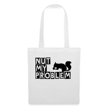 Not my problem - Tote Bag - white - Front
