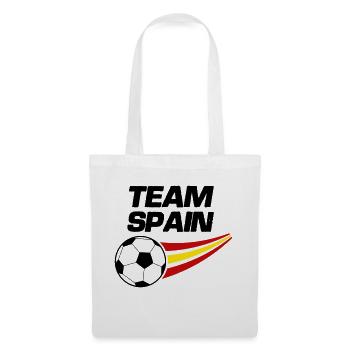 team spain soccer - Stoffbeutel - Weiß - Vorne