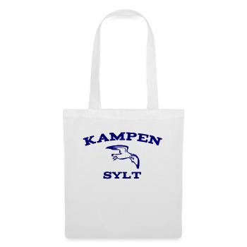Sylt - Mer du Nord - Allemagne - Kampen - Île - Sac en tissu - blanc - Devant
