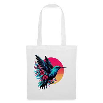Colibri - Sac en tissu - blanc - Devant
