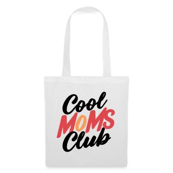 club de mamans cool - Sac en tissu - blanc - Devant