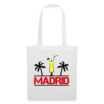 madrid - Stoffbeutel - Weiß - Vorne