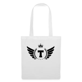 armoiries T - Sac en tissu - blanc - Devant