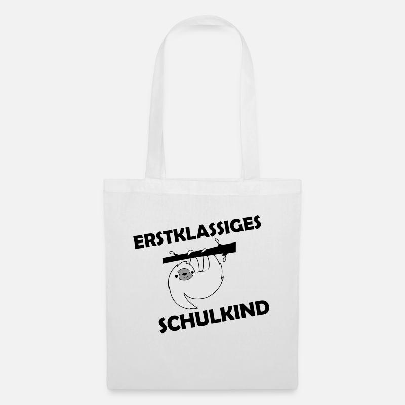 erstklassiges schulkind 002 - Stoffbeutel - Weiß