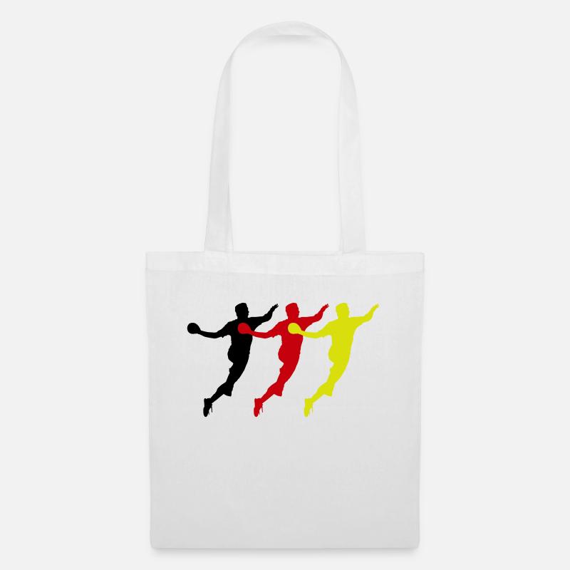 handballer deutschland - Stoffbeutel - Weiß