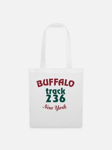 Buffalo Track 236 NY - Stoffbeutel - Weiß