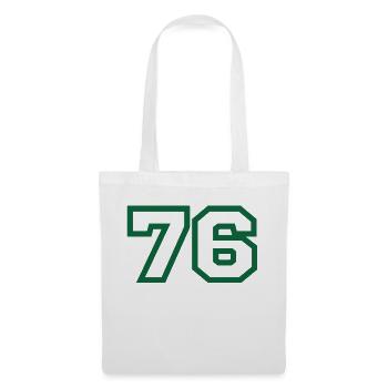 Number 76 sport - Tote Bag - white - Front