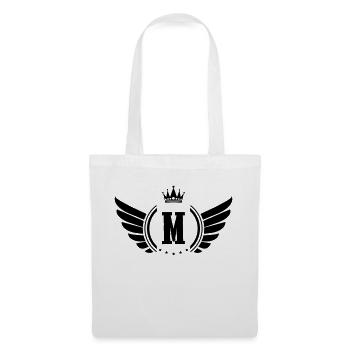 Armoiries M - Sac en tissu - blanc - Devant