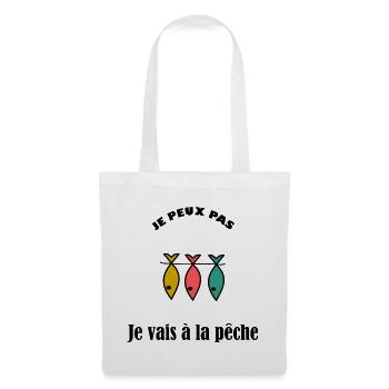 POISSON. POISSON D'AVRIL. VACANCES. ETE. HUMOUR - Sac en tissu - blanc - Devant