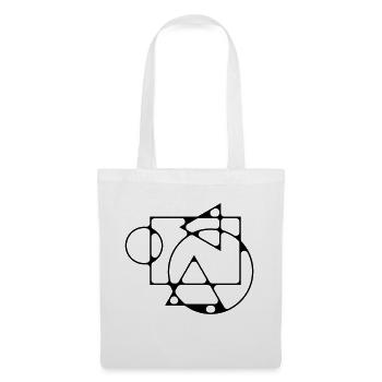 metaball geometry - Tote Bag - white - Front
