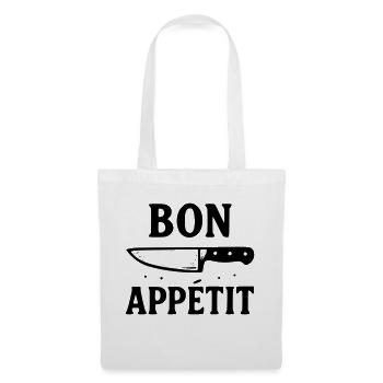 Enjoy your meal - Tote Bag - white - Front
