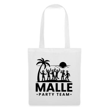 Malle Party Team Holiday - Tote Bag - white - Front