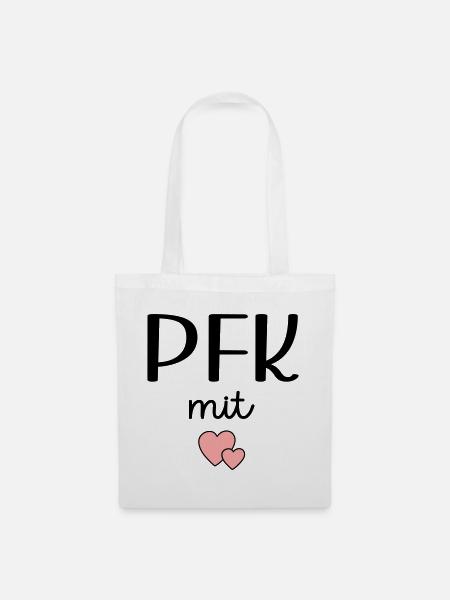 Pflegefachkraft - Stoffbeutel - Weiß