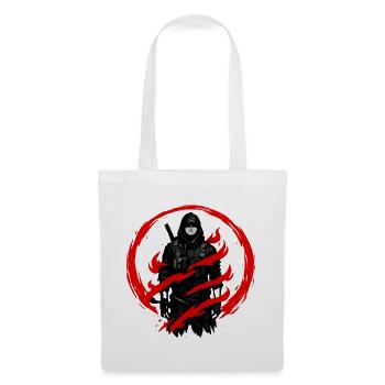 Combattant de l’Ombre dans le Cercle Rouge - Sac en tissu - blanc - Devant