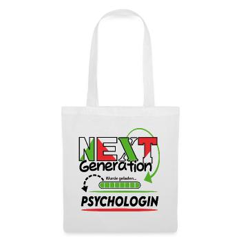 Psychologin Next Generation Beruf Arbeit Frau Job - Stoffbeutel - Weiß - Vorne