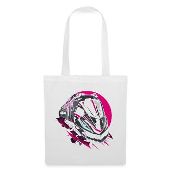 Zug Steamwave - Stoffbeutel - Weiß - Vorne