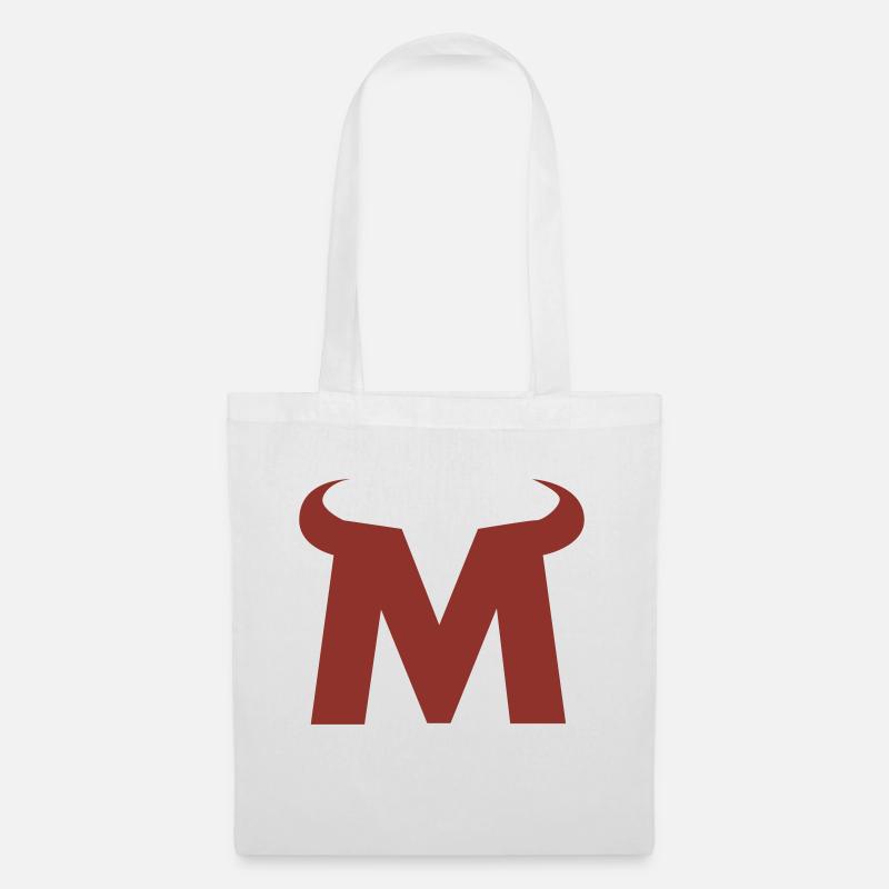 monster m - Stoffbeutel - Weiß