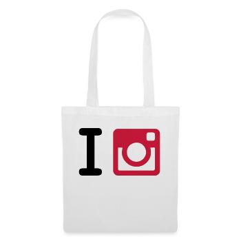 I Instagram + Yours (I Heart NewYork Style) - Tote Bag - white - Front