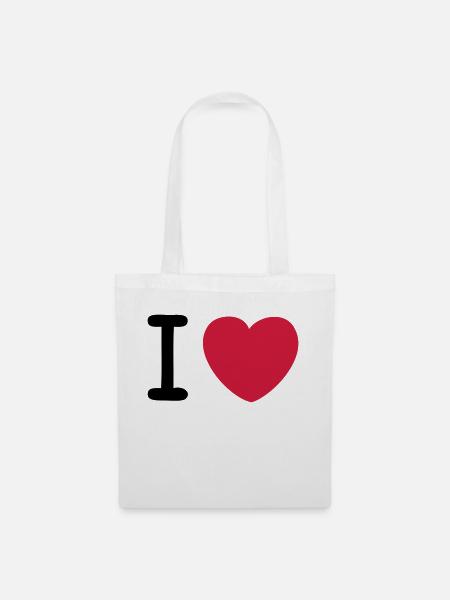 I love Original - Stoffbeutel - Weiß