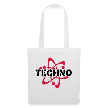 Techno__V003 - Tote Bag - white - Front