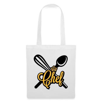 Chef | Chefkoch | Cook - Tote Bag - white - Front