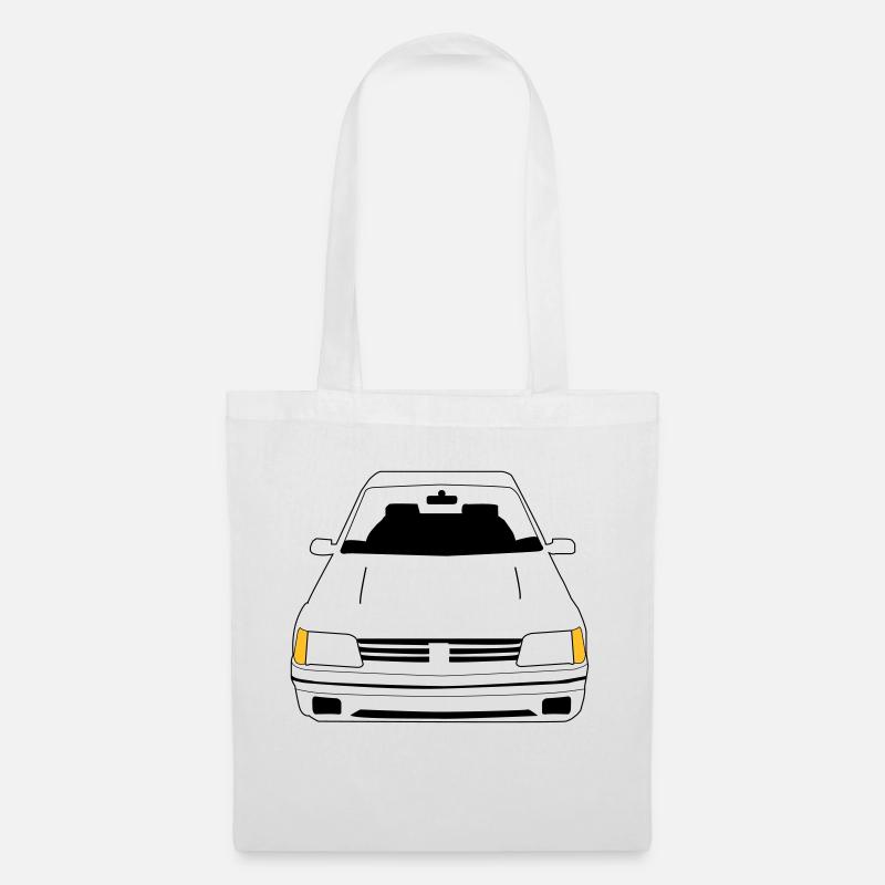 205 de Face - Sac en tissu - blanc
