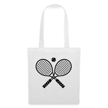 Tennis Club - Sac en tissu - blanc - Devant
