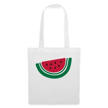 half watermelon fruits-2 - Tote Bag - white - Front