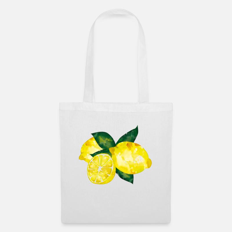 Lemons - Stoffbeutel - Weiß