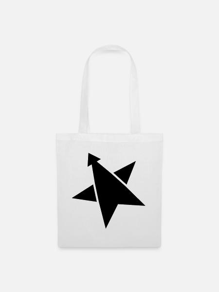 Rocket STAR - Stoffbeutel - Weiß