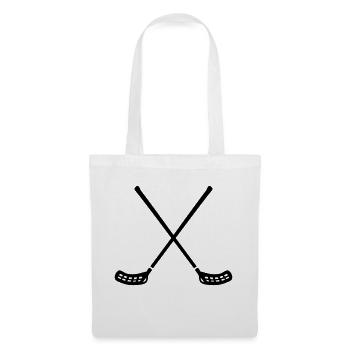 Floorball - Sac en tissu - blanc - Devant