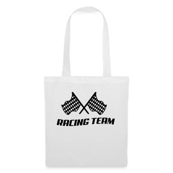 racing_team - Sac en tissu - blanc - Devant