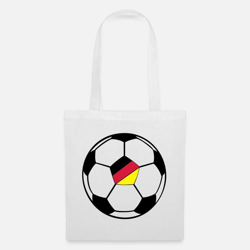fussball deutschland - Stoffbeutel - Weiß