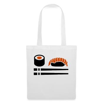 Sushi - Stoffbeutel - Weiß - Vorne