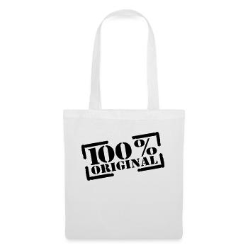 100% original stamp - Tote Bag - white - Front