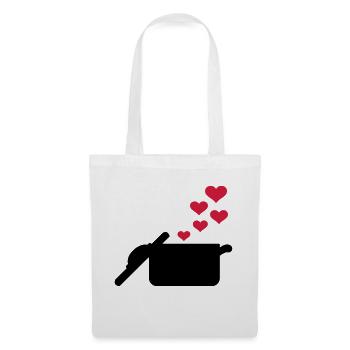 Cooking pot - Tote Bag - white - Front