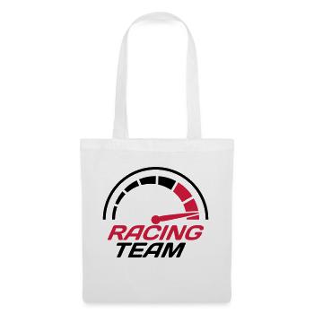 Racing team speedometer quick lawn - Tote Bag - white - Front