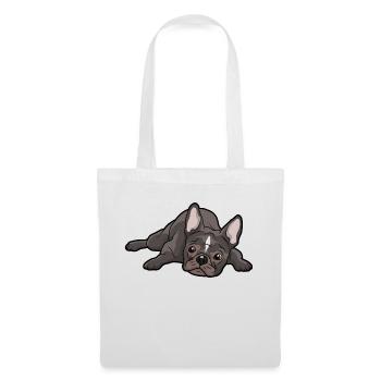 French Bulldog Dog - Tote Bag - white - Front