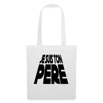 DARK FATHER - Sac en tissu - blanc - Devant